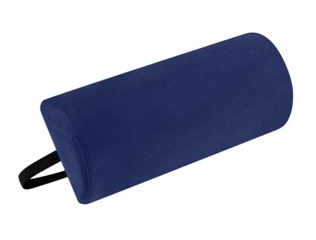 Medio rollo de almohada de soporte lumbar y de piernas INPHYSIO - 18X11X4 cm, Espuma viscoelástica