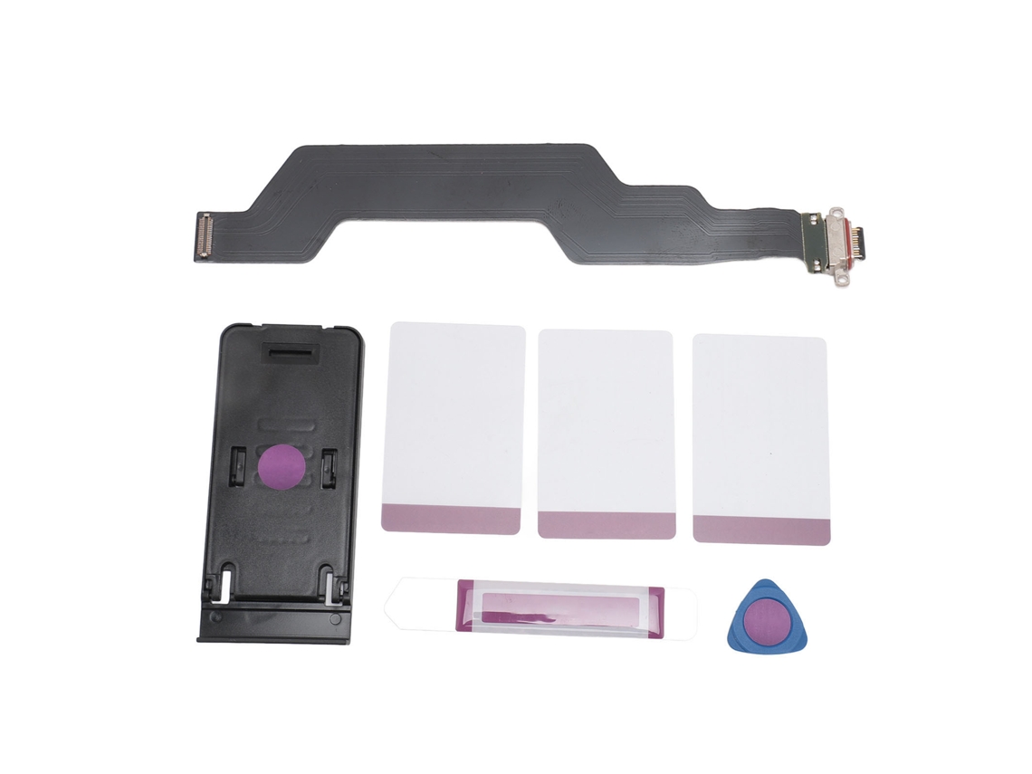 Conector De Dock De Puerto De Carga Usb De Cable Flexible De Repuesto Para Oneplus 9 Con Herramientas