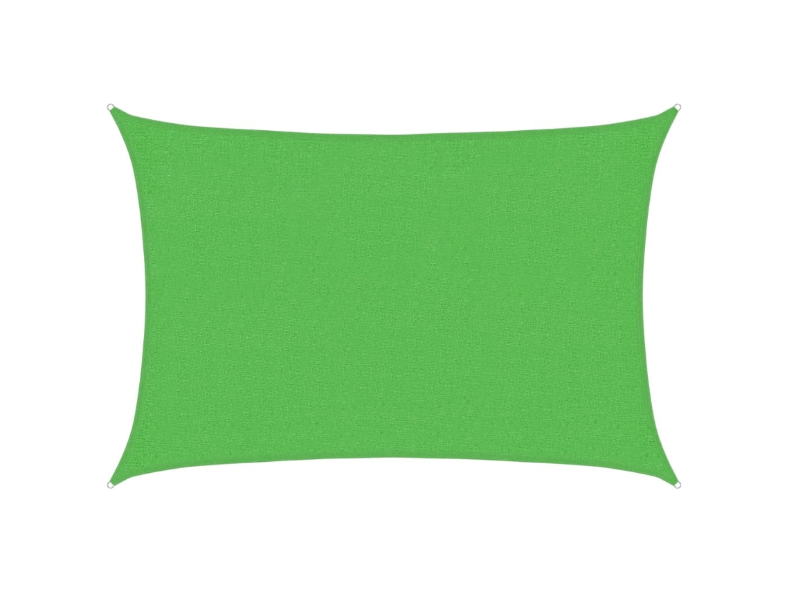 Maison Exclusive - Toldo De Vela Verde Claro Hdpe 160 G/m² 2x2,5 M