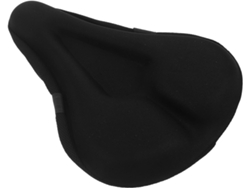 Protector de sillín de bicicleta de silicona resistente a la abrasión para uso en exteriores.