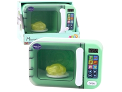 Pollo giratorio para microondas para niños con luces verdes y sonidos B.active