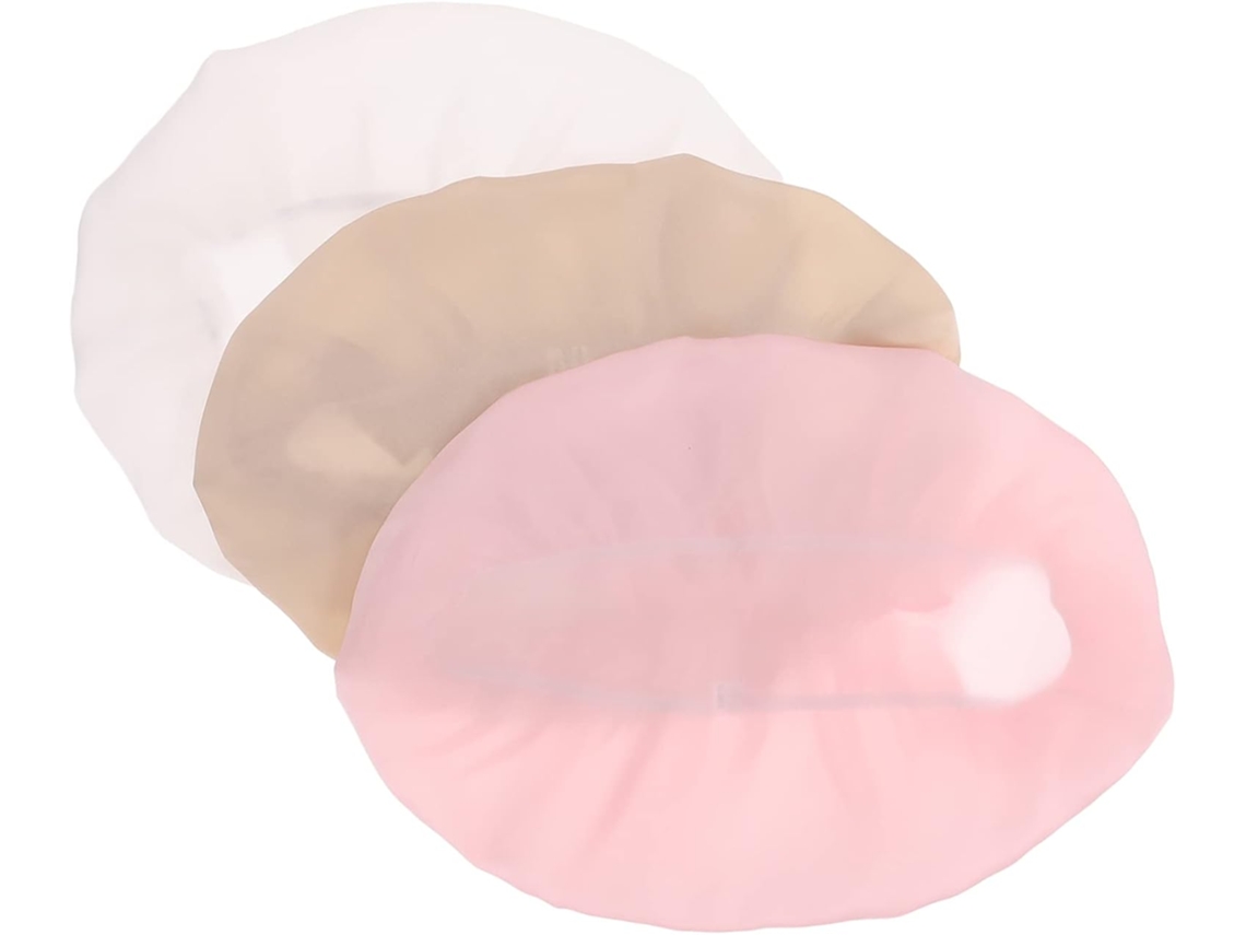 Gorro de satén para el cabello SFUSHOS, 3 piezas