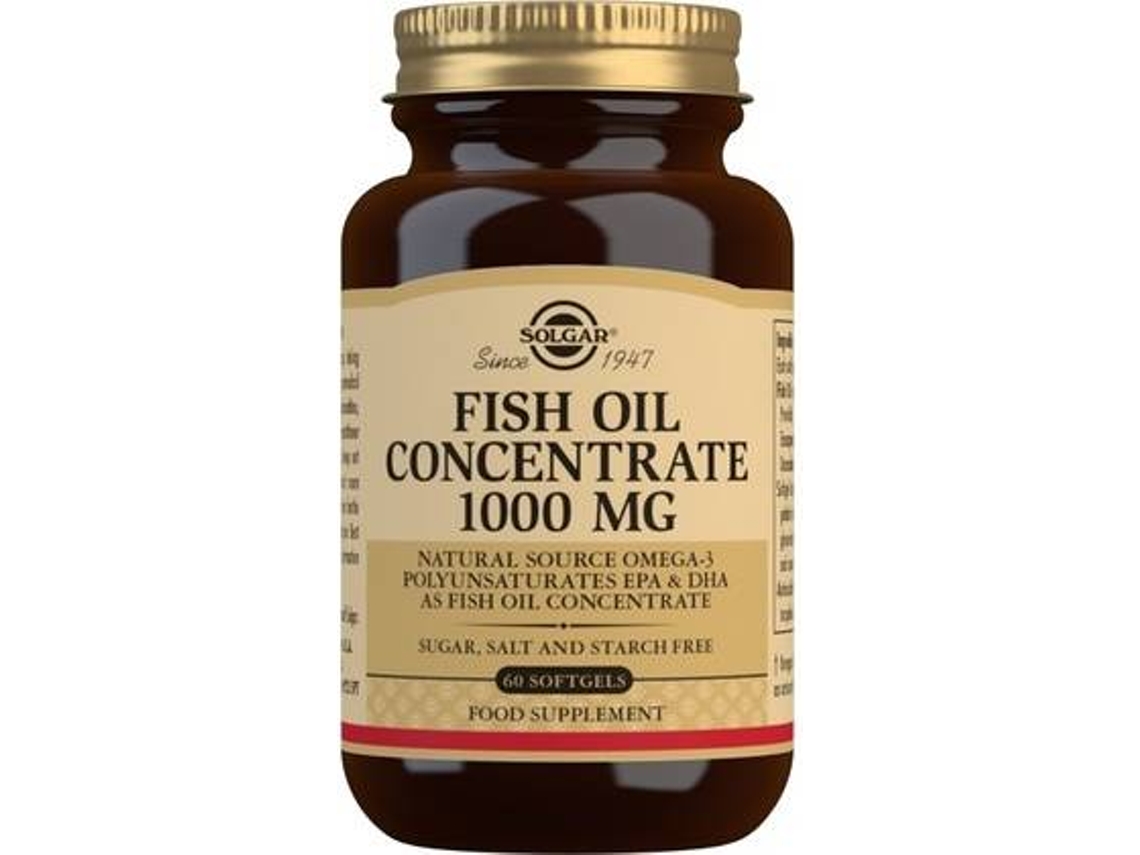 Complemento Alimentar SOLGAR Peixe (60 cápsulas (1000mg))