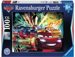 Puzzle RAVENSBURGUER Cars Neon (100 Piezas)