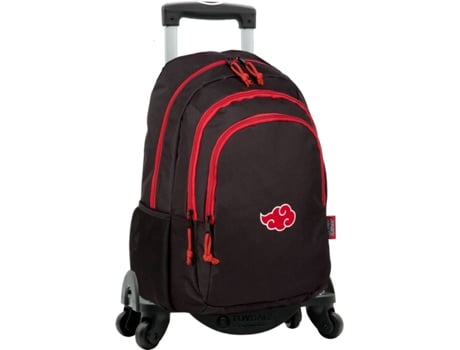 Mochila con Trolley NARUTO 4 Ruedas (Multicolor - Poliéster - 42x31x19 cm)
