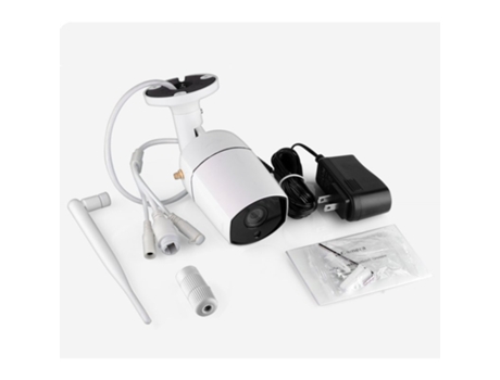 Cámara K23 Conexión inalámbrica 1080P HD 36 Luces infrarrojas Visión nocturna Zoom 4X Monitoreo externo Enchufe de la UE