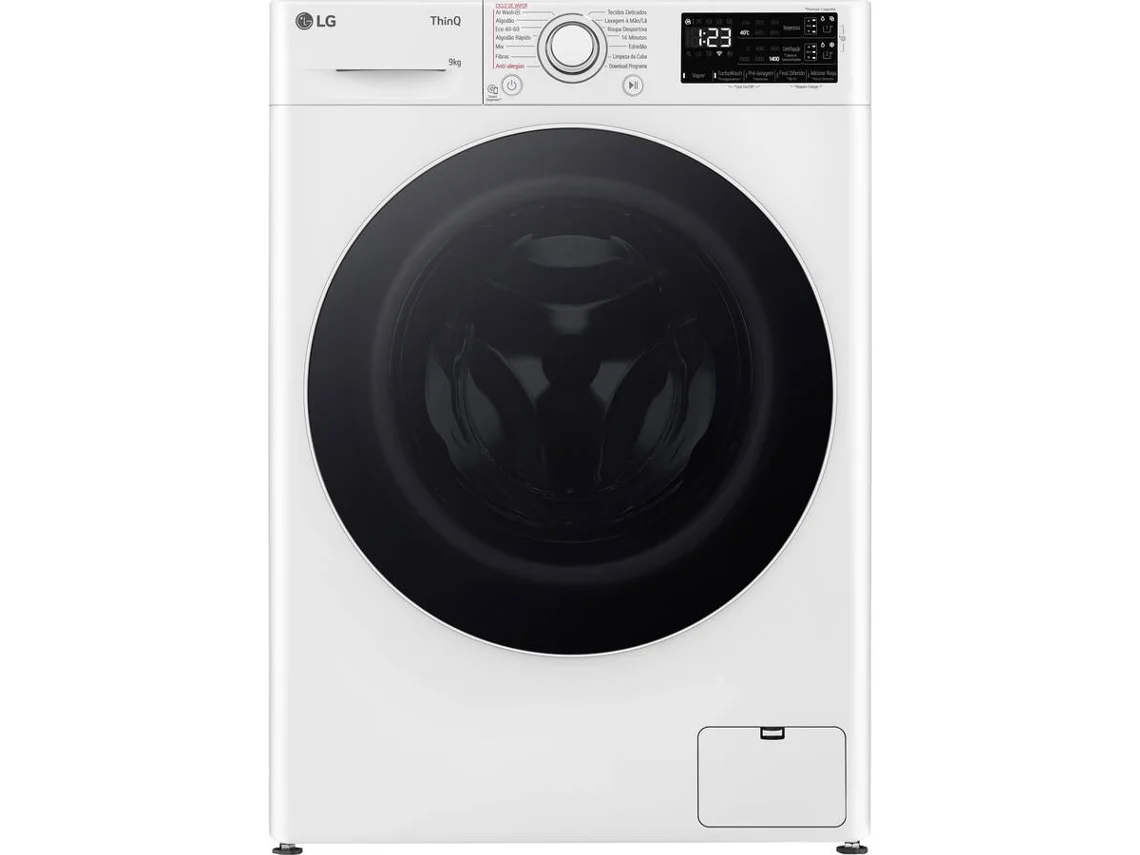 Lavadora LG F4WR3509A0W (9 kg - 1400 rpm - Blanco)