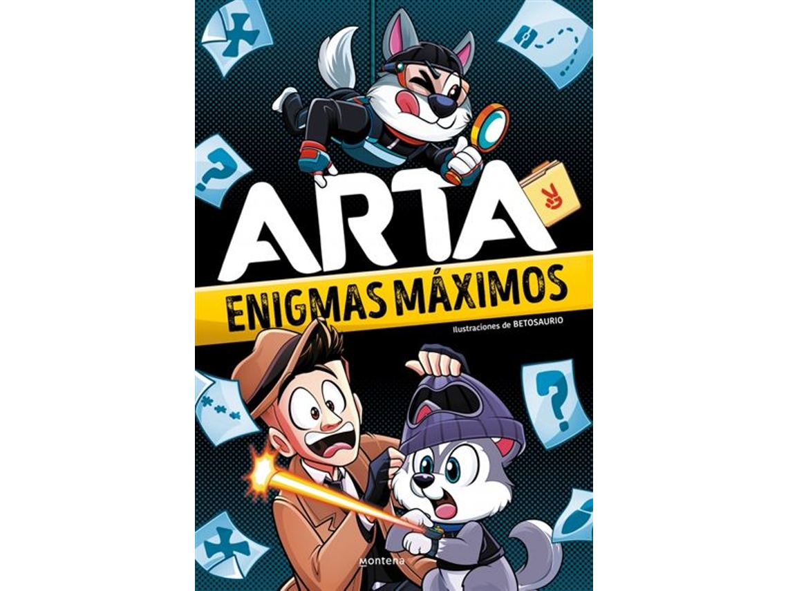 Libro Arta Game - Enigmas máximos (Español)