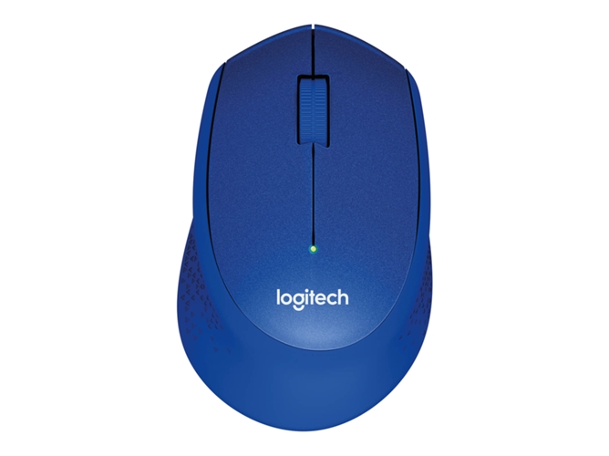 Ratón LOGITECH M330 (Inalámbrico - Azul)