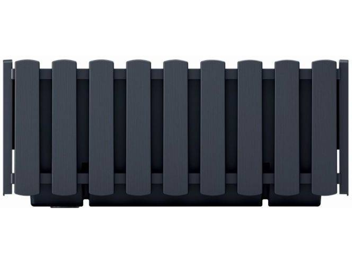 Maceta PROSPERPLAST Boardee Fencycase (Gris - 38 x 18 x 16.2 cm)