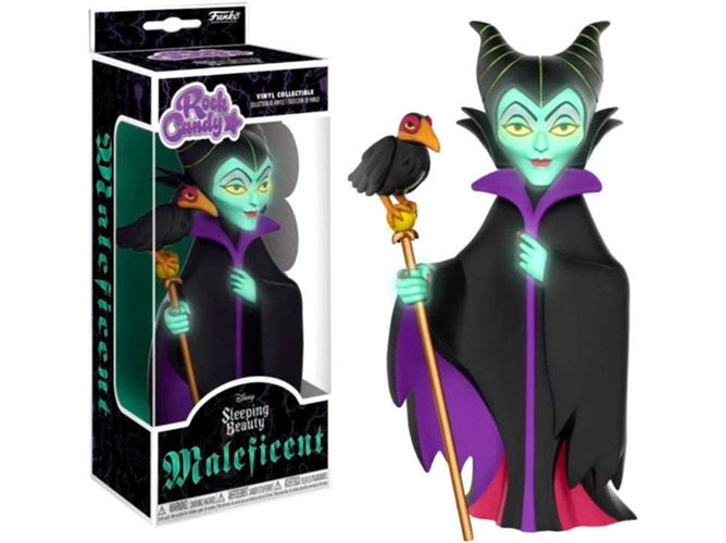 Figura FUNKO Rock Candy Disney Malefica Glows