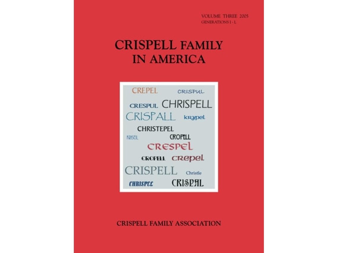 Libro Crispell Family In America De Sharon Robinson (inglés)