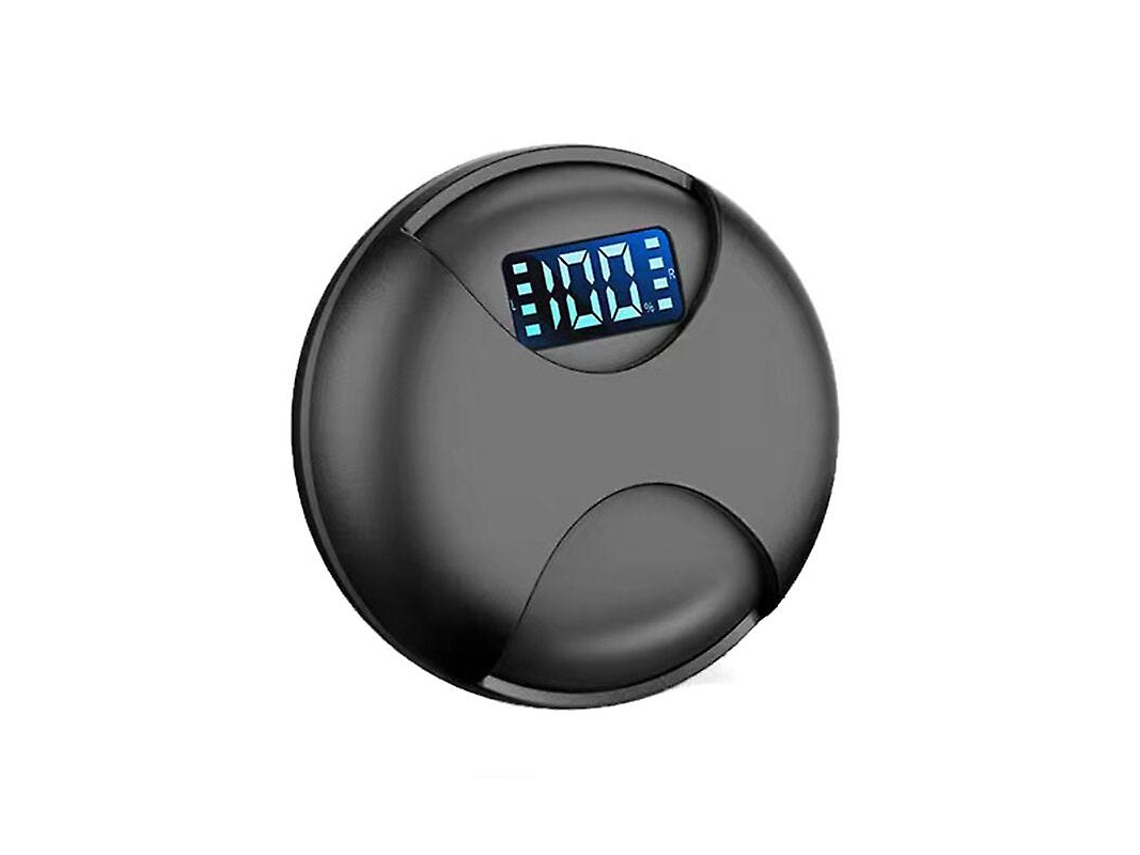 Auriculares inalámbricos Bluetooth TWS, sonido estéreo de alta fidelidad, impermeables, pantalla LED giratoria, auriculares deportivos con micrófono Ly Ebike