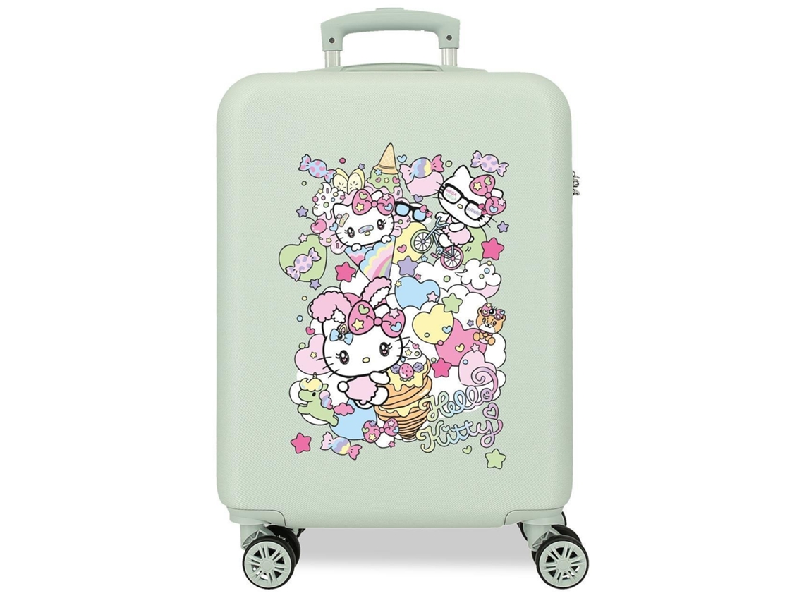Maleta De Cabina Sanrio Hello Kitty Harajuko Menta (55x38x20cm - 34l)