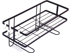 Plataforma Wc De Gran Capacidad Acero Inoxidable Sin Agujeros, Negro