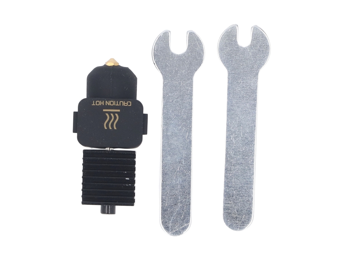 Cabezal De Extrusión Hotend Desmontable De Latón Para Impresora 3d Con Manguera De Silicona De 0,8 Mm - Accesorio De Repuesto
