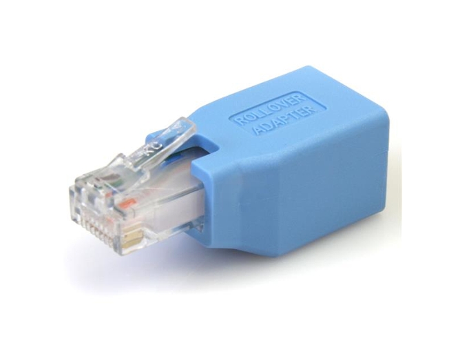 Cable Adaptador STARTECH.COM Cisco Console Rollover RJ45 RJ45 Azul