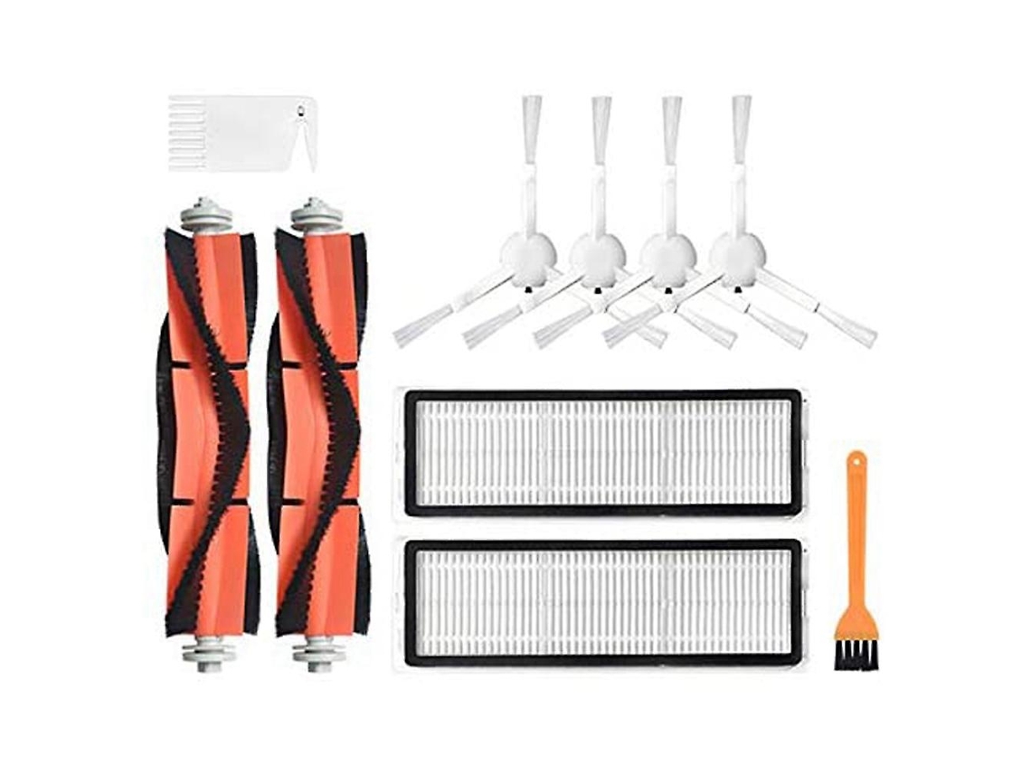 Escova lateral principal com filtro hepa para xiaomi mijia 1c stytj01zhm robot