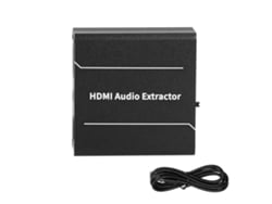 Divisor De Audio 4k Hd, Interfaz Multimedia De Sonido Envolvente 5.1 Con Extractor Óptico.