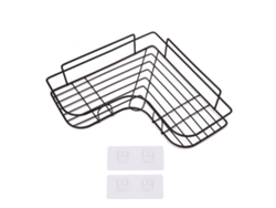 KOFIHETY Organizador para ducha con ganchos, almacenamiento para baño y cocina, sin necesidad de taladrar