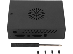 Carcasa protectora de aluminio para ventilador Orange Pi 5 Pro SFUSHOS