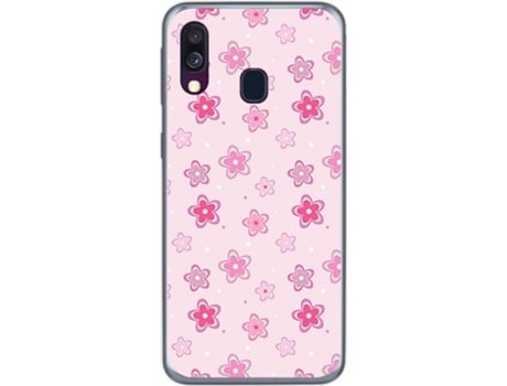 Carcasa Samsung Galaxy A40 TUMUNDOSMARTPHONE Flores Multicolor