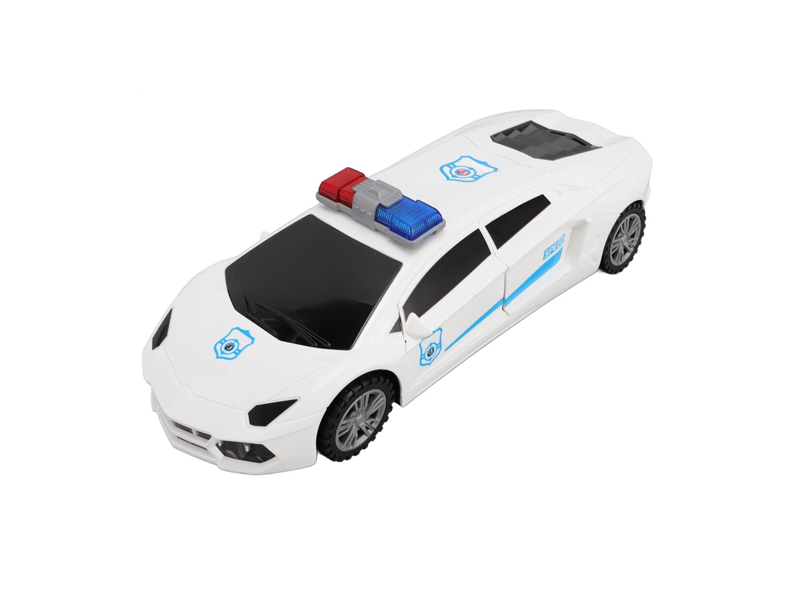 Ats-coche Juguete Para Niños Con Luz Y Música, Función De Acrobacias Rotatsoria 360 Grados, Puertas Automáticas, Funciona Con Pilas
