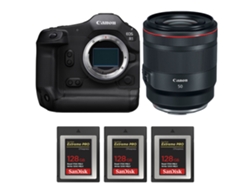 Canon Eos R1 + Rf 50mm F/1.2 L Usm + 3 Sandisk 128gb Extreme Pro Cfexpress Type B + Ebook “20 Consejos Para Fotos Que Impactan”