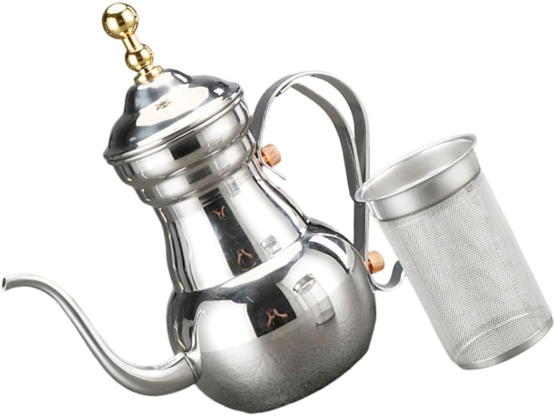 Cafetera Multifuncional De Acero Inoxidable, Filtro Decorativo Para Cafetera Árabe