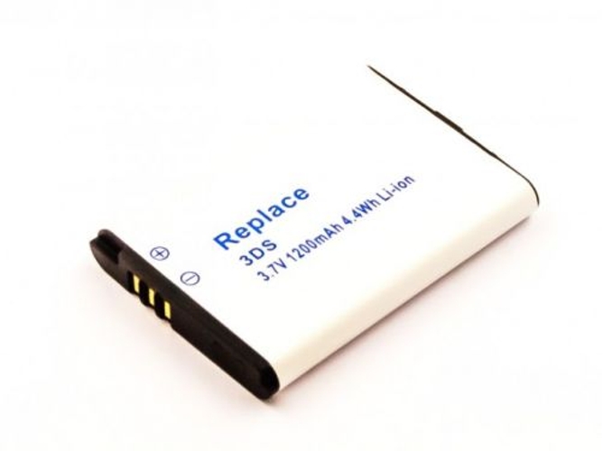 Batería para Nintendo 3DS INDIGO BIRD 1200mAh 3 Negro
