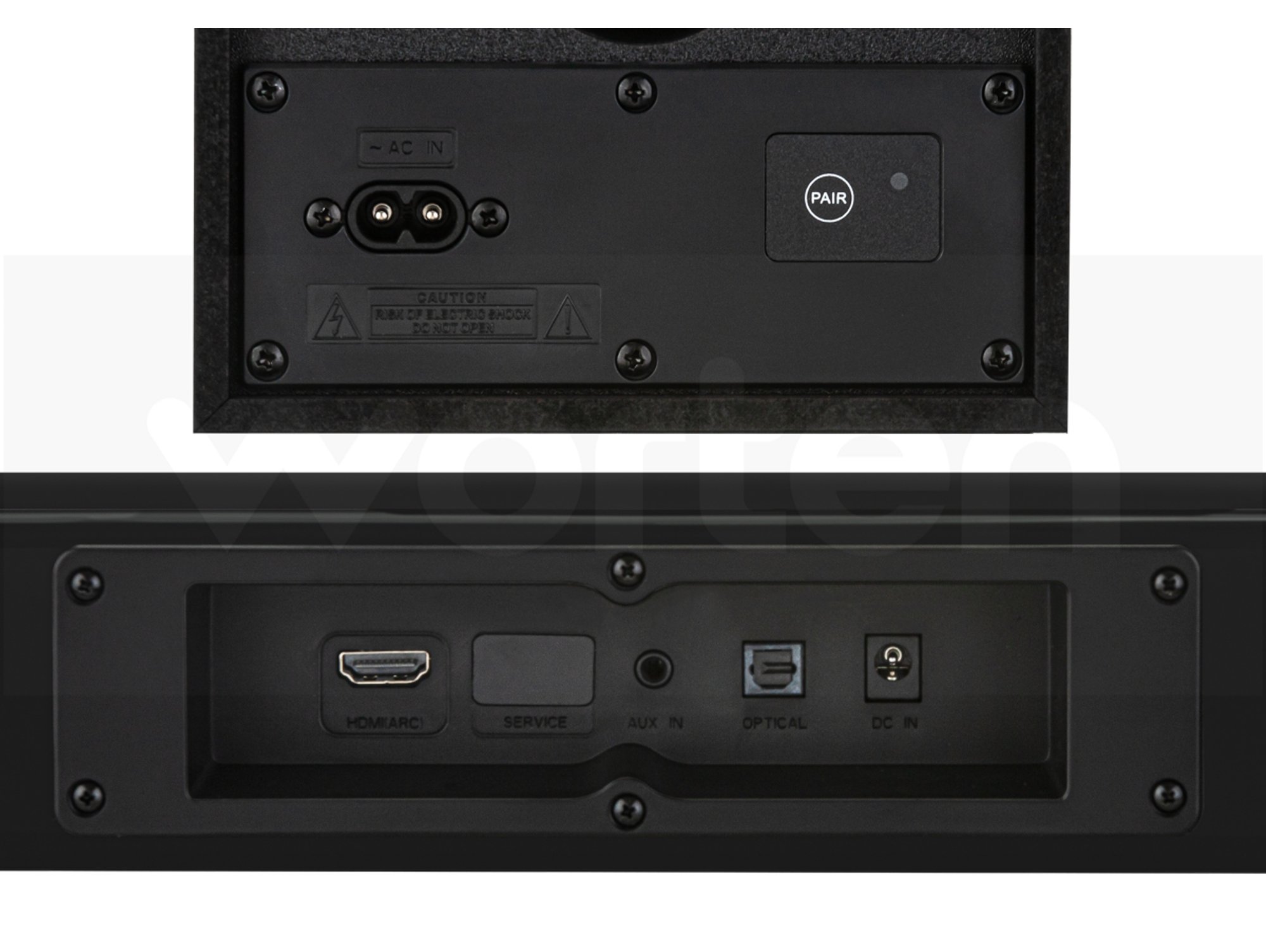 Barra de sonido SHARP HT SBW182 2.1 160 W Subwoofer Inalambrico Worten.es