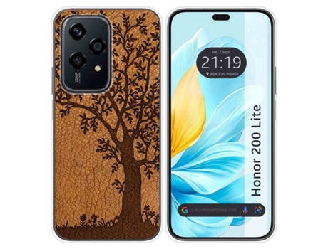Funda Lite Diseño Cuero para Honor, Huawei 200 Lite 5G TUMUNDOSMARTPHONE Multicolor