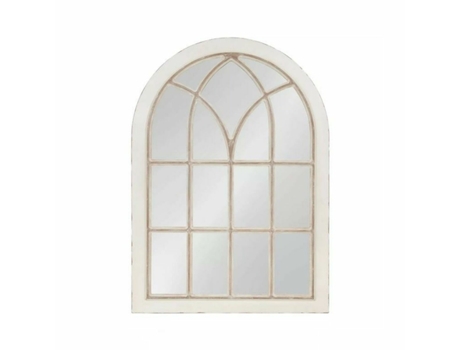 Espejo de pared DKD Home Decor Madera Blanco (79 x 4 x 110 cm)