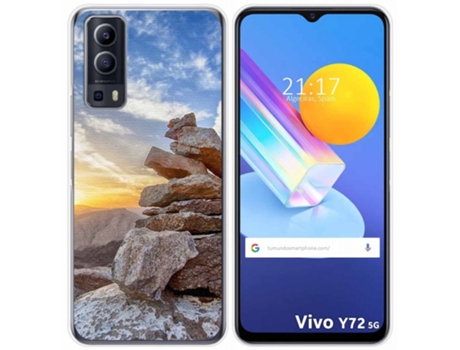 Carcasa Vivo Y52 5G TUMUNDOSMARTPHONE Dibujos Multicolor