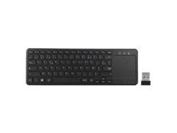 Clavier Inalámbrico Francés 2.4g Con Touchpad Para Uso Portátil En Oficina Y Oficina Doméstica