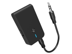 Transmisor y receptor Bluetooth 5.0, adaptador inalámbrico Bluetooth 2 en 1, conector de audio Bluetooth de 3,5 mm Rosewell