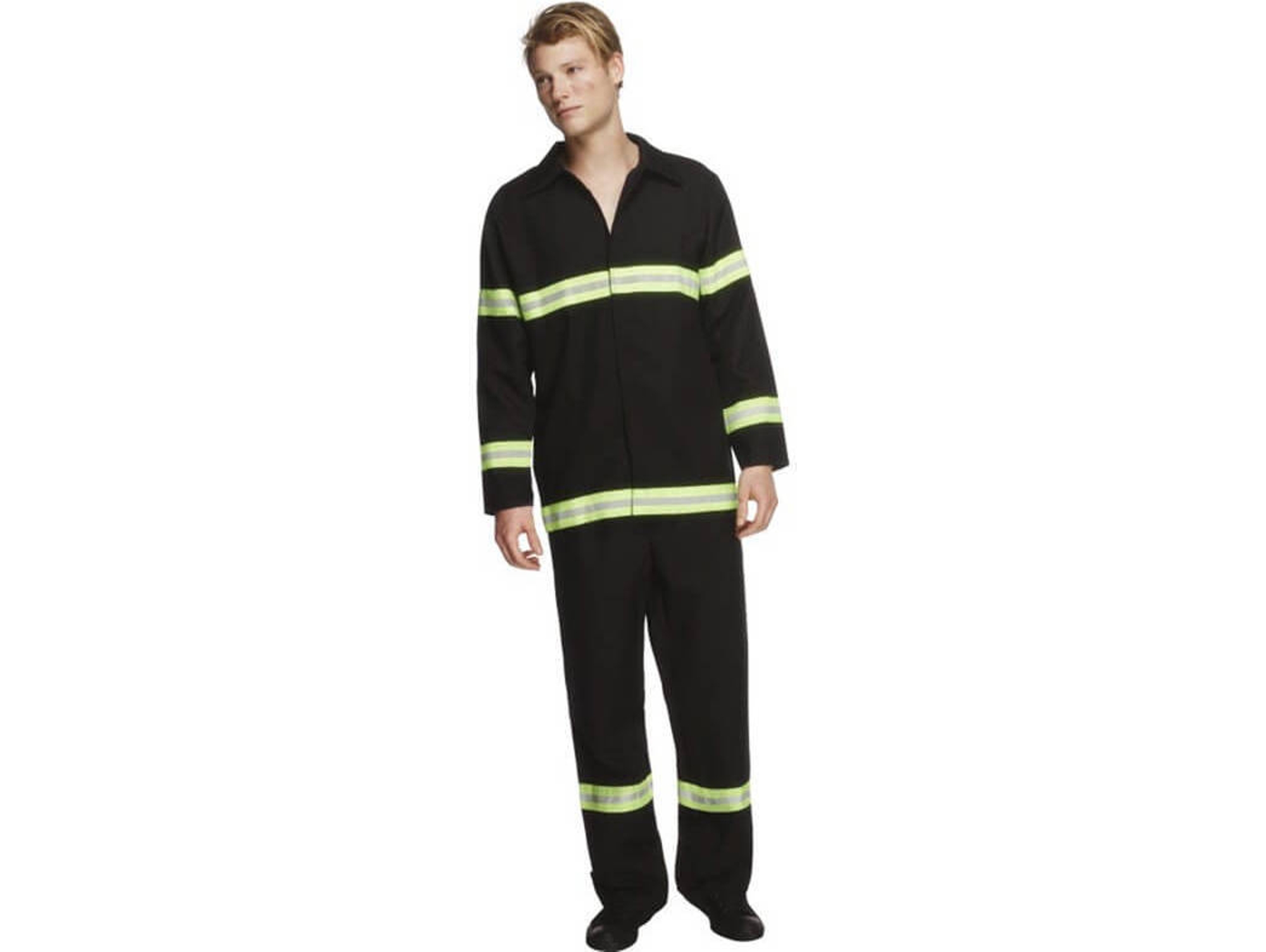 Disfraz de Hombre DISFRAZZES Bombero (Talla: L)