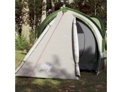 Tienda de campaña tipo domo impermeable verde para 2 personas