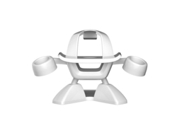 Soporte Expositor Chrui Compatible Con Meta Quest 3 Formato Robot (blanco)