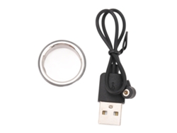Anillo Inteligente Impermeable, Ligero Y Multifuncional Para Monitorizar El Sueño Y El Deporte, Para Hombres Y Mujeres, Talla 18, Color Negro.