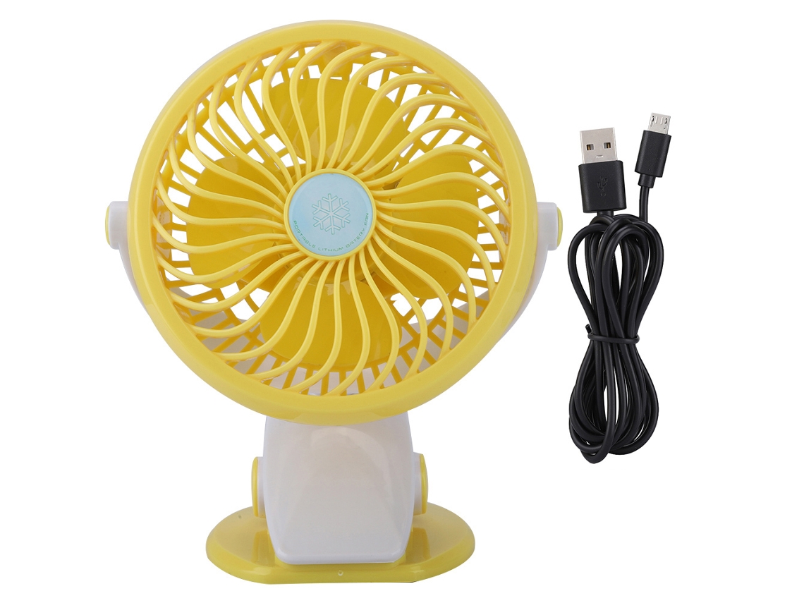 Mini ventilador portátil con batería de carga inalámbrica de 2600 ml
