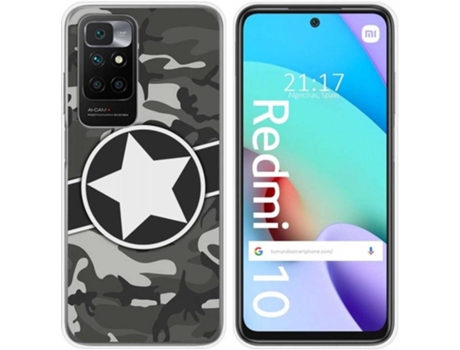 Carcasa Xiaomi Redmi 10 TUMUNDOSMARTPHONE Camuflaje 02 Multicolor
