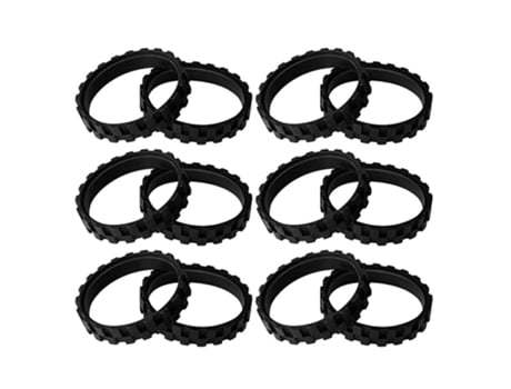 12pcs pneus para irobot roomba robô aspirador de pó xiaomi roborock