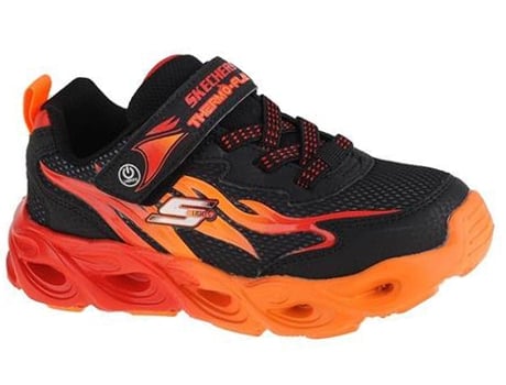 Zapatillas Deportivas SKECHERS (Negro -Material Sintético -34)