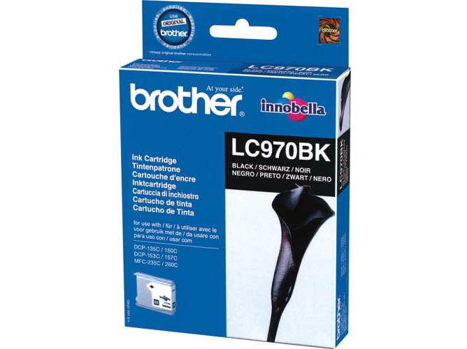 Cartucho BROTHER LC970 Negro (LC-970BK)