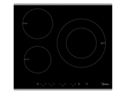 MC-IT7116B1-A hobs Negro Integrado 60 cm Con placa de inducción 3 zona(s) MIDEA