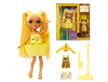 RAINBOW HIGH Muñeca Fantastic Fashion Doll Sunny RAINBOW HIGH