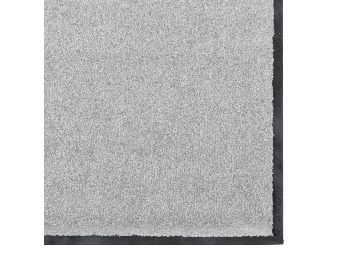Felpudo Rectangular Gris 120x180 Cm