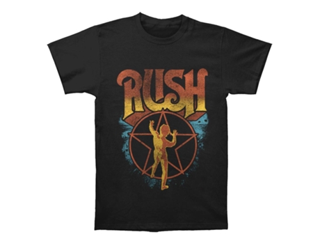 Camiseta ROCKINSTONE Rush Starman (Algodón - XL)