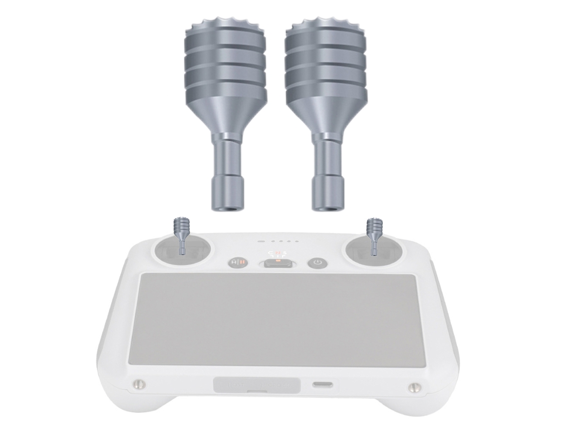 2 Joysticks De Control Remoto Para Dron Dji Mini 3 Pro, Accesorios Antideslizantes De Aluminio.